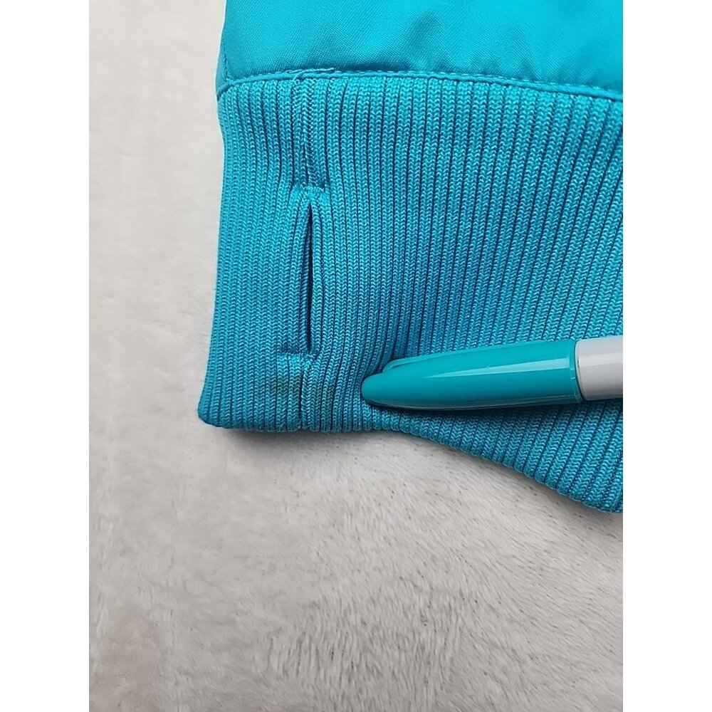 DC Shoes Snowboarding Varsity Jacket Womens L 10K Waterproof Winter Teal/Blue - Picture 16 of 16